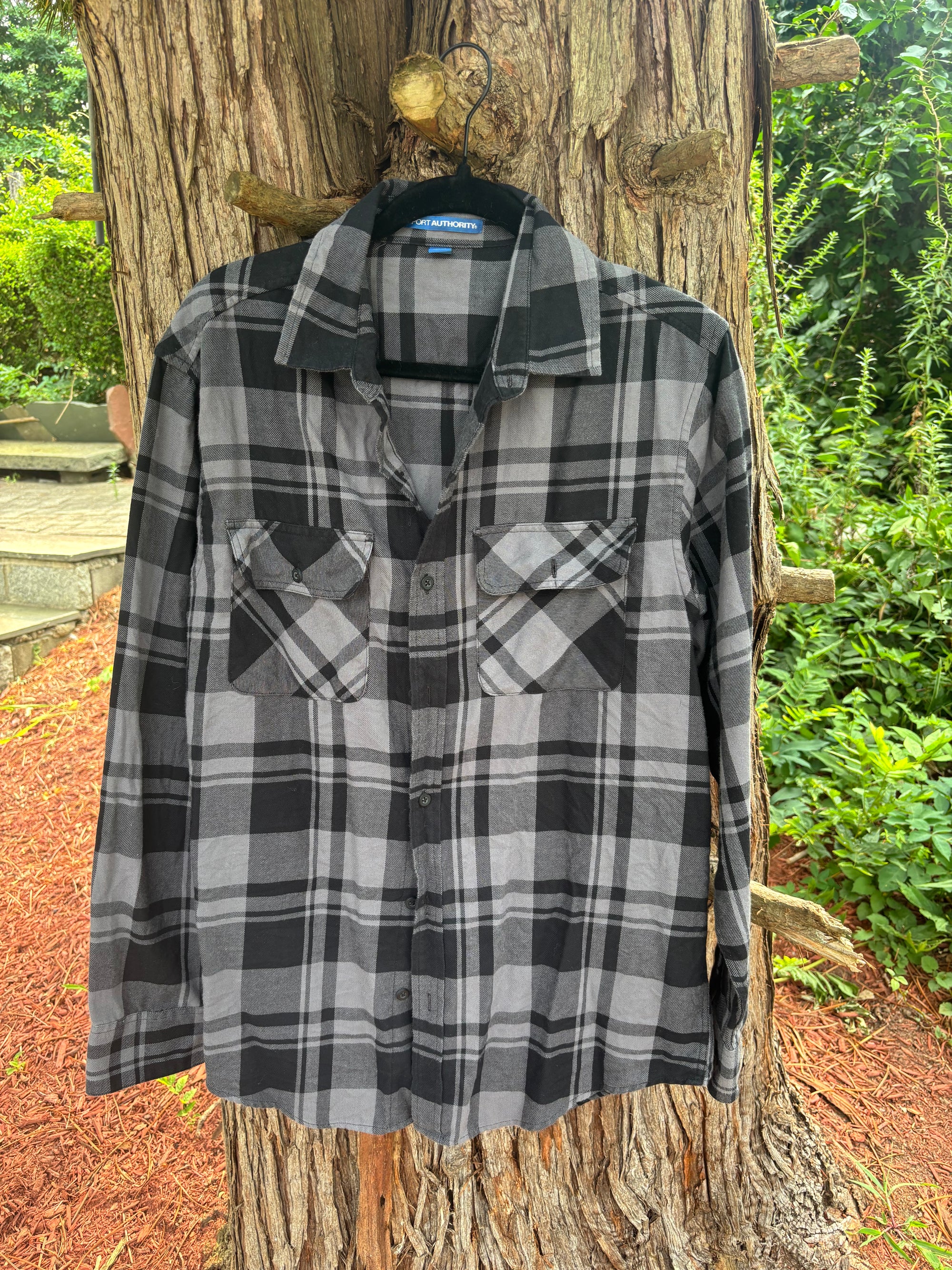 Death Metal Flannel - Available in Gray and Red